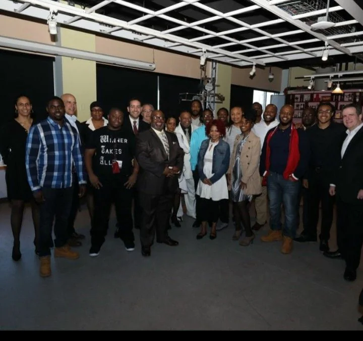 Graduating class from an Atlantic City workforce development program